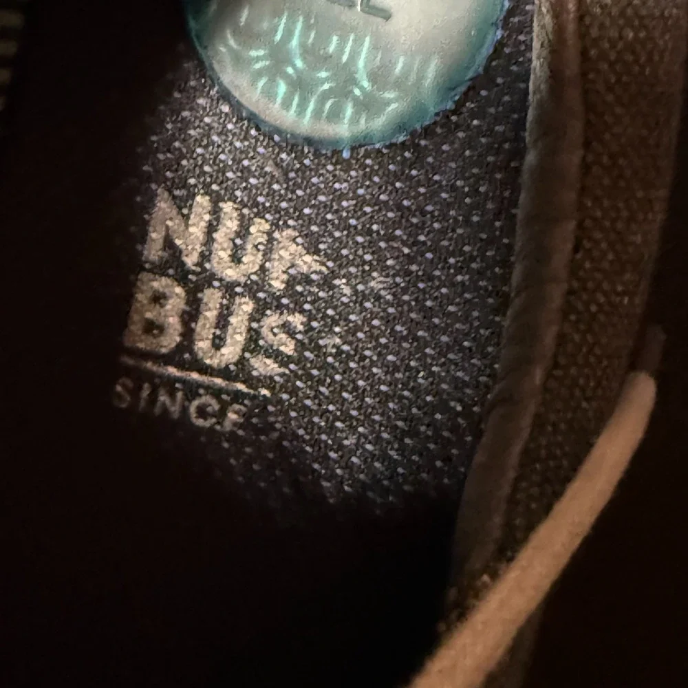 Nunn Bush Barclay‎ Canvas Oxford Shoes Mens 13 Gunmetal Gray Casual Lace Up